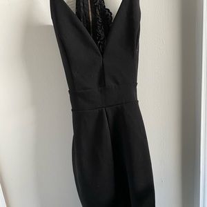 Guess black mini dress